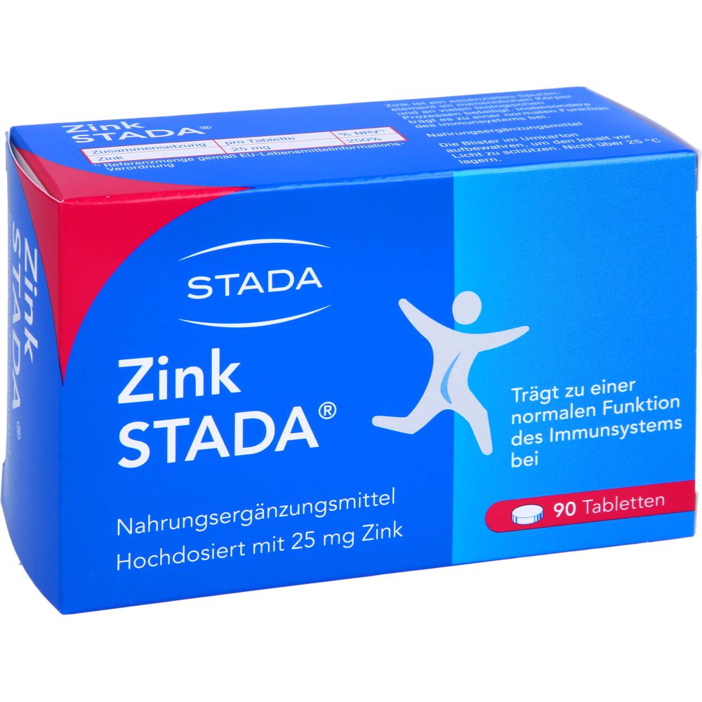 Zink Stada 25 mg Tabletten 90 St