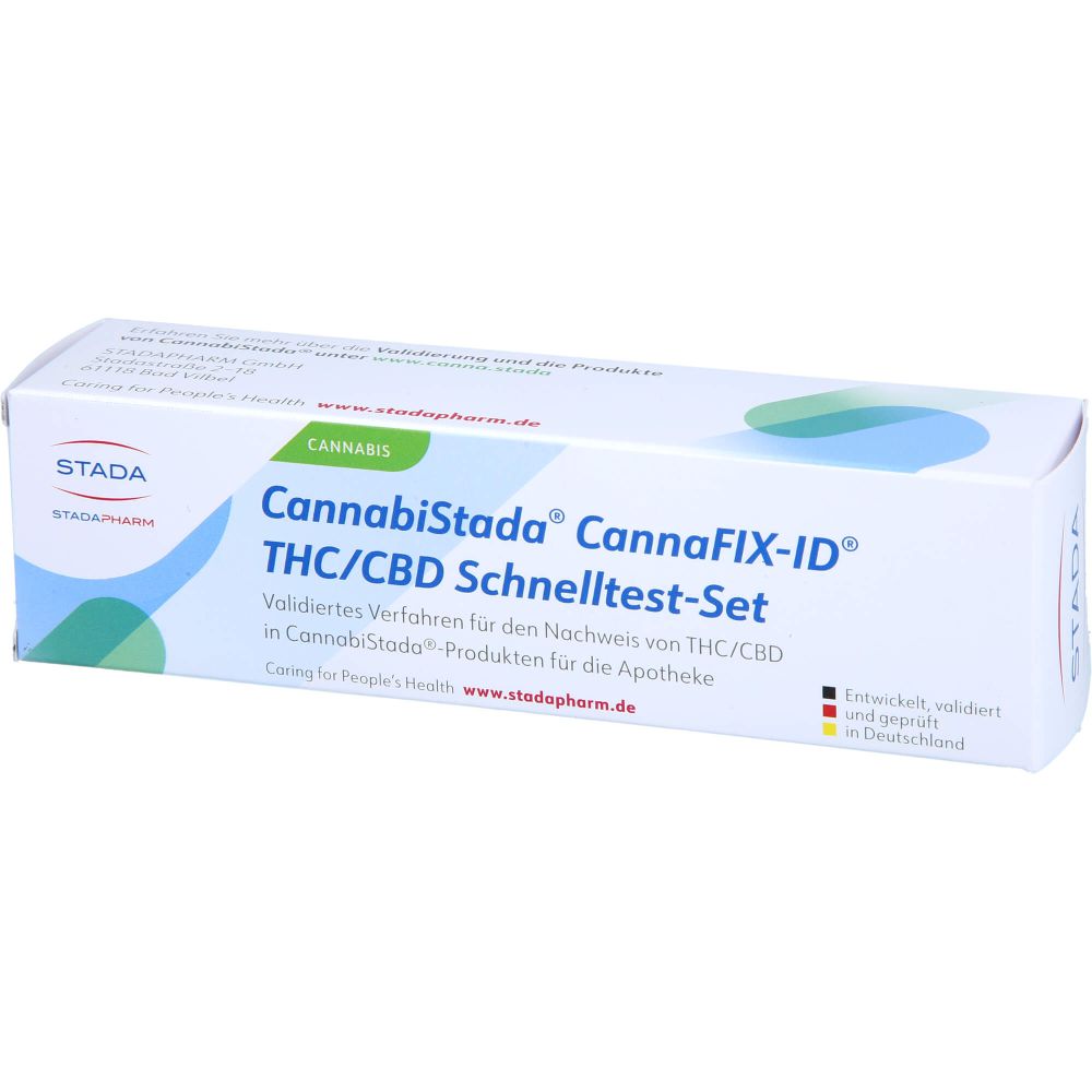 CANNABISTADA CannaFIX-ID THC/CBD Schnelltest-Set