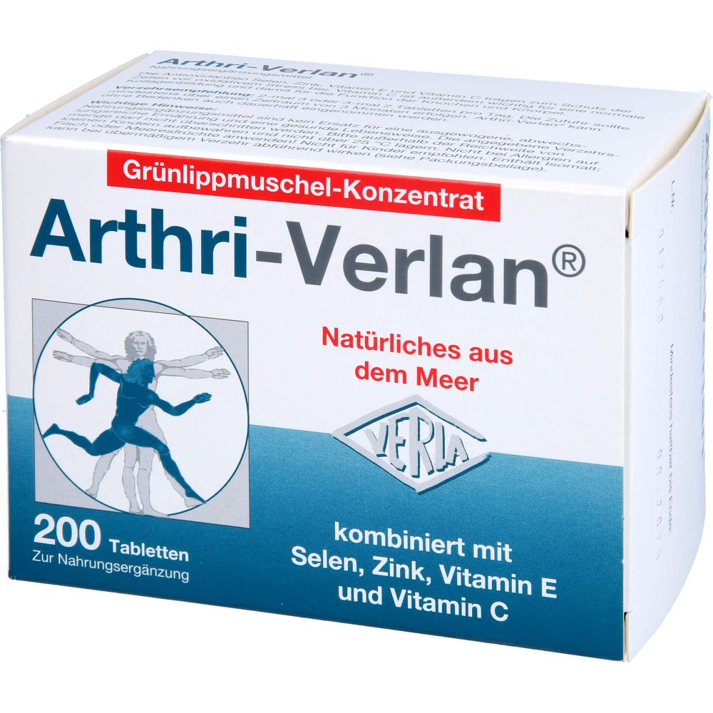 ARTHRI-VERLAN zur Nahrungsergänzung Tabletten