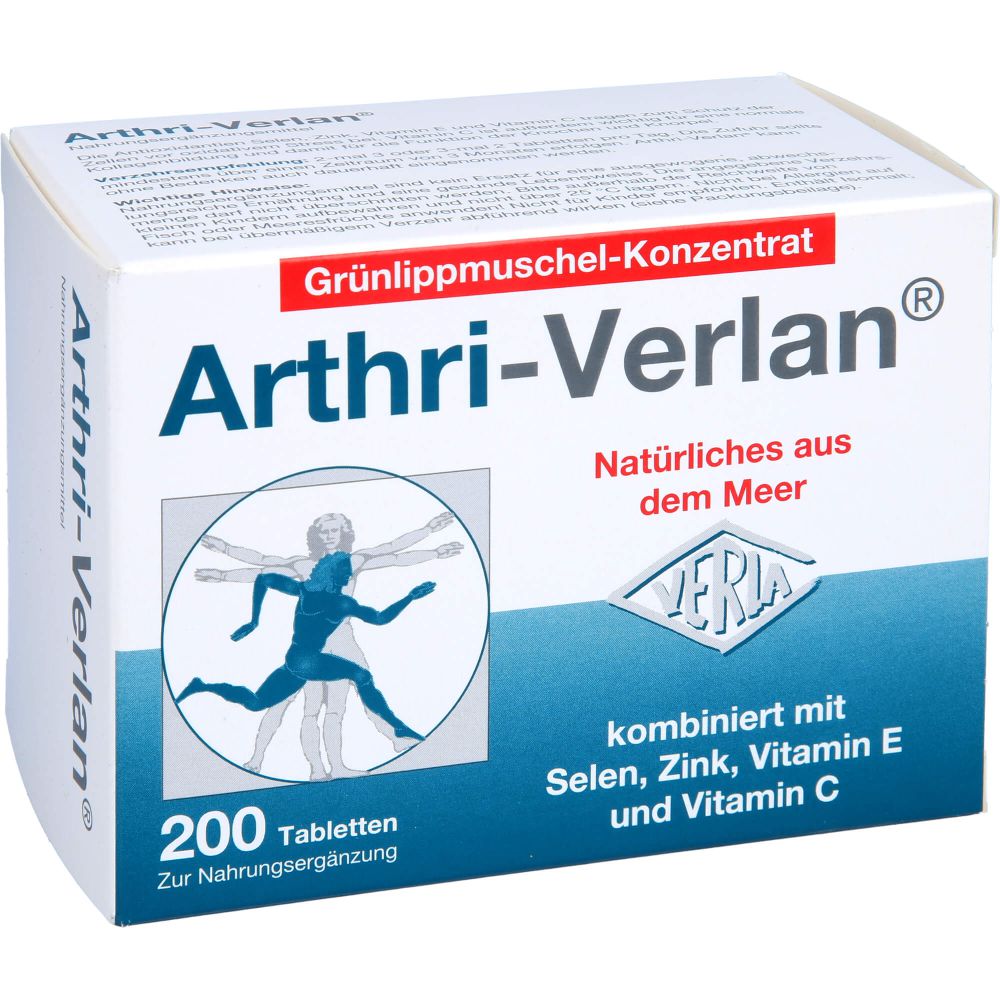 ARTHRI-VERLAN zur Nahrungsergänzung Tabletten