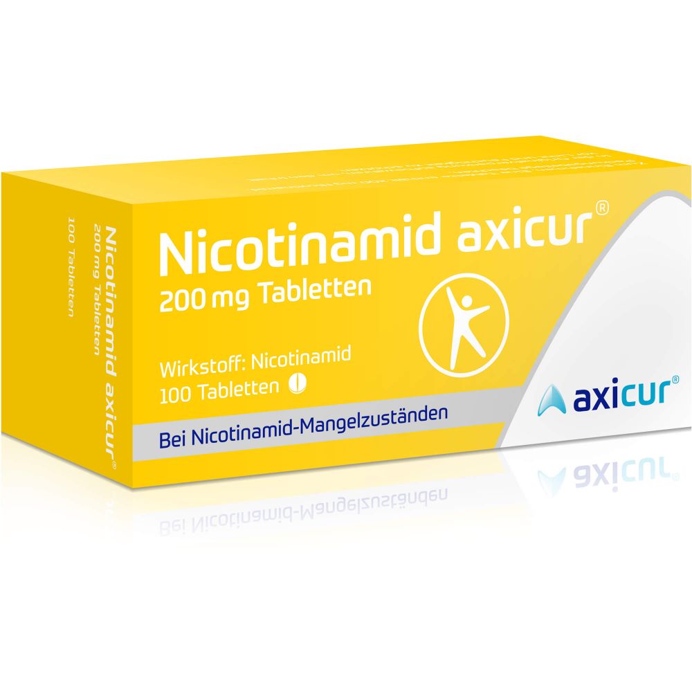 Nicotinamid axicur 200 mg Tabletten 100 St