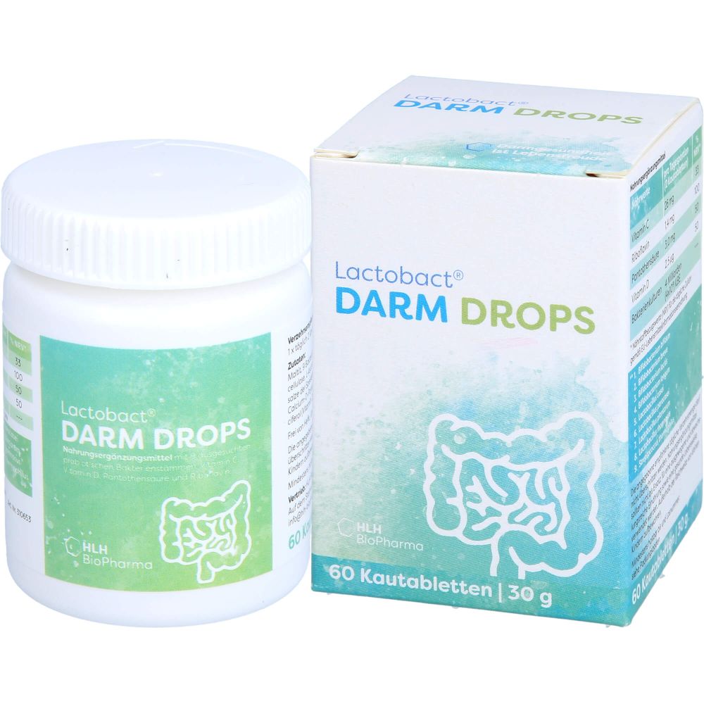 LACTOBACT DARM DROPS Kautabletten