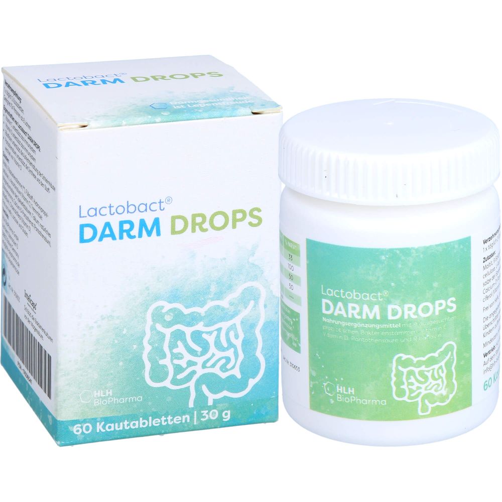 LACTOBACT DARM DROPS Kautabletten