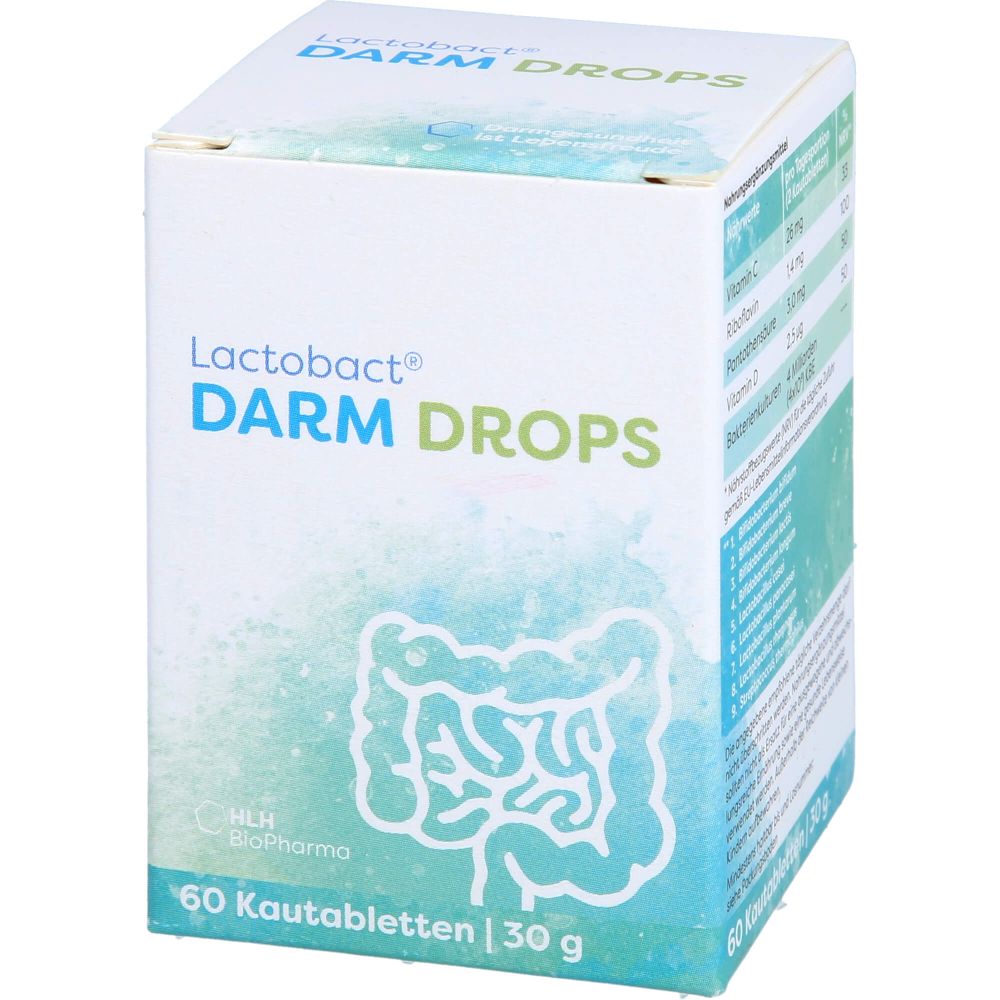 LACTOBACT DARM DROPS Kautabletten