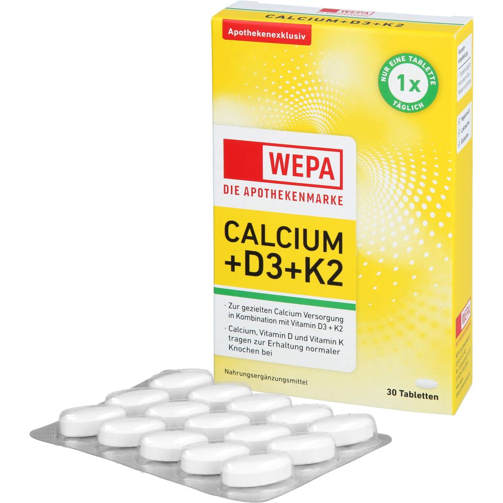 WEPA Calcium+D3+K2 Tabletten