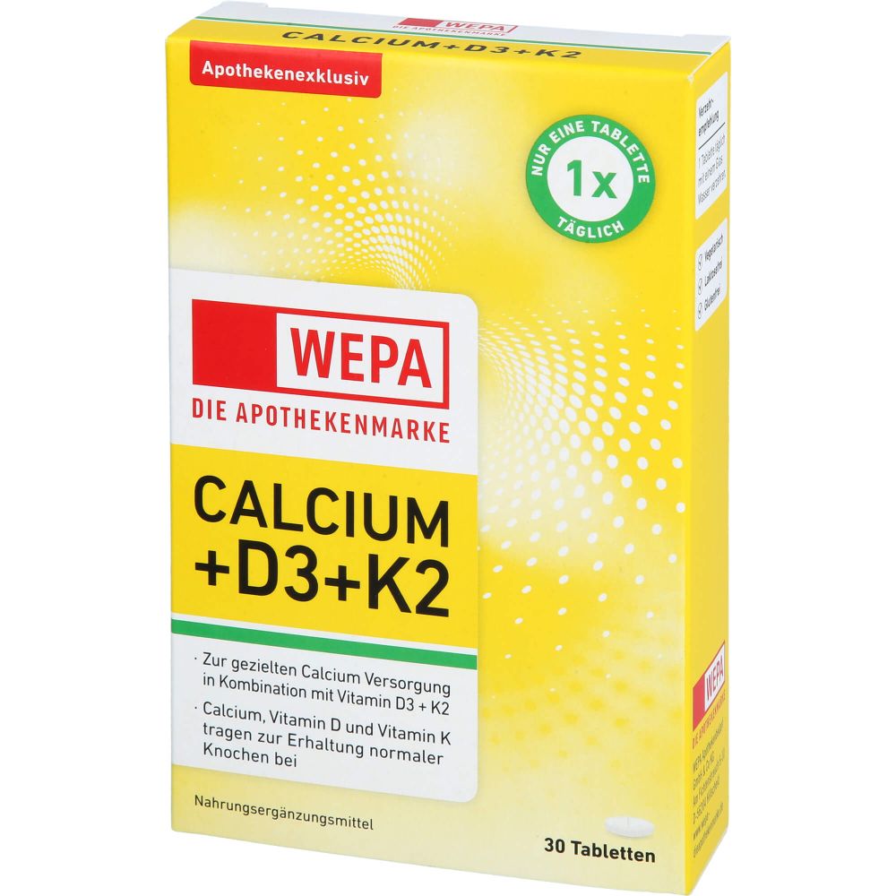 WEPA Calcium+D3+K2 Tabletten