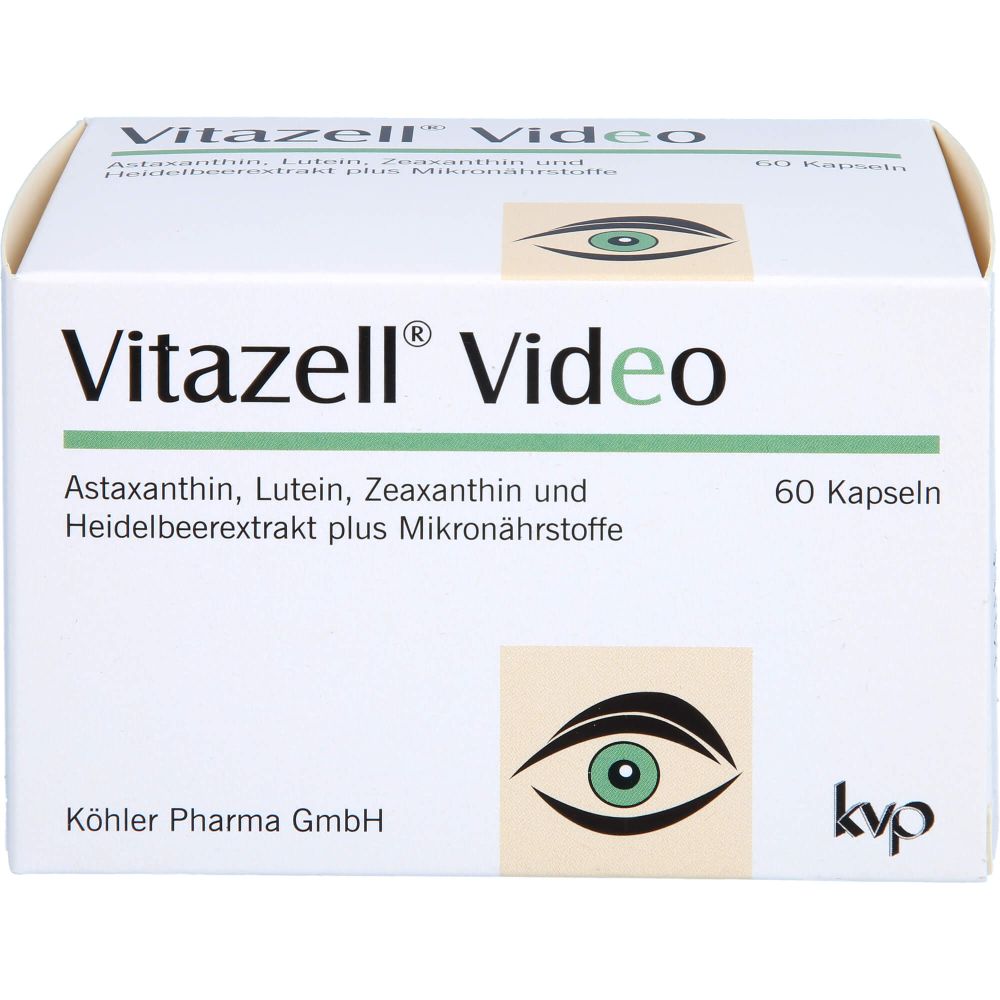 Vitazell Video Kapseln 60 St 60 St