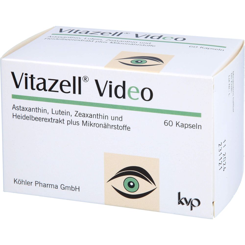 Vitazell Video Kapseln 60 St 60 St