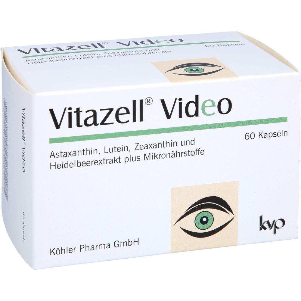 Vitazell Video Kapseln 60 St 60 St