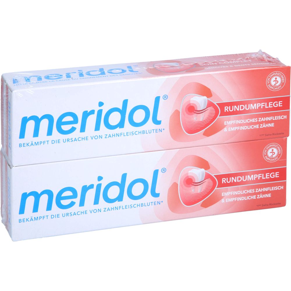 MERIDOL Rundumpflege Zahnpasta Doppelpack 2X75 und Zahnpasta pharmaphant - - - Zahnpflege Zahnpflege - Mund Arzneimittel ml 