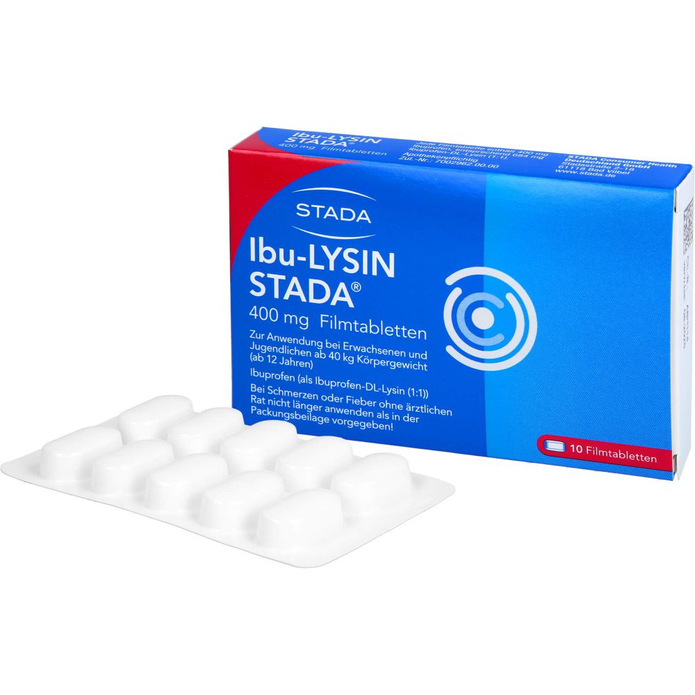 IBU-LYSIN STADA 400 mg Filmtabletten