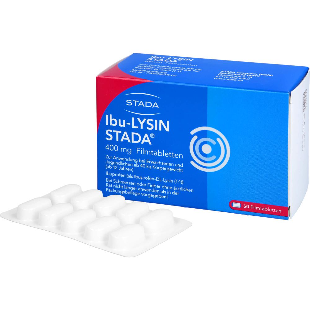 IBU-LYSIN STADA 400 mg Filmtabletten