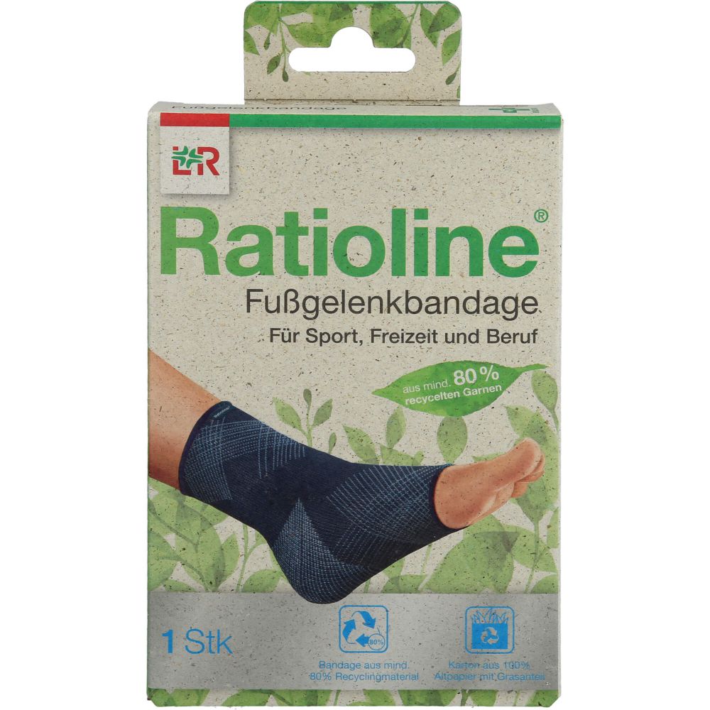 RATIOLINE Fußgelenkbandage Gr.S