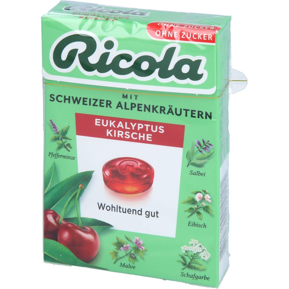 RICOLA o.Z.Box Eukalyptus Kirsche Bonbons