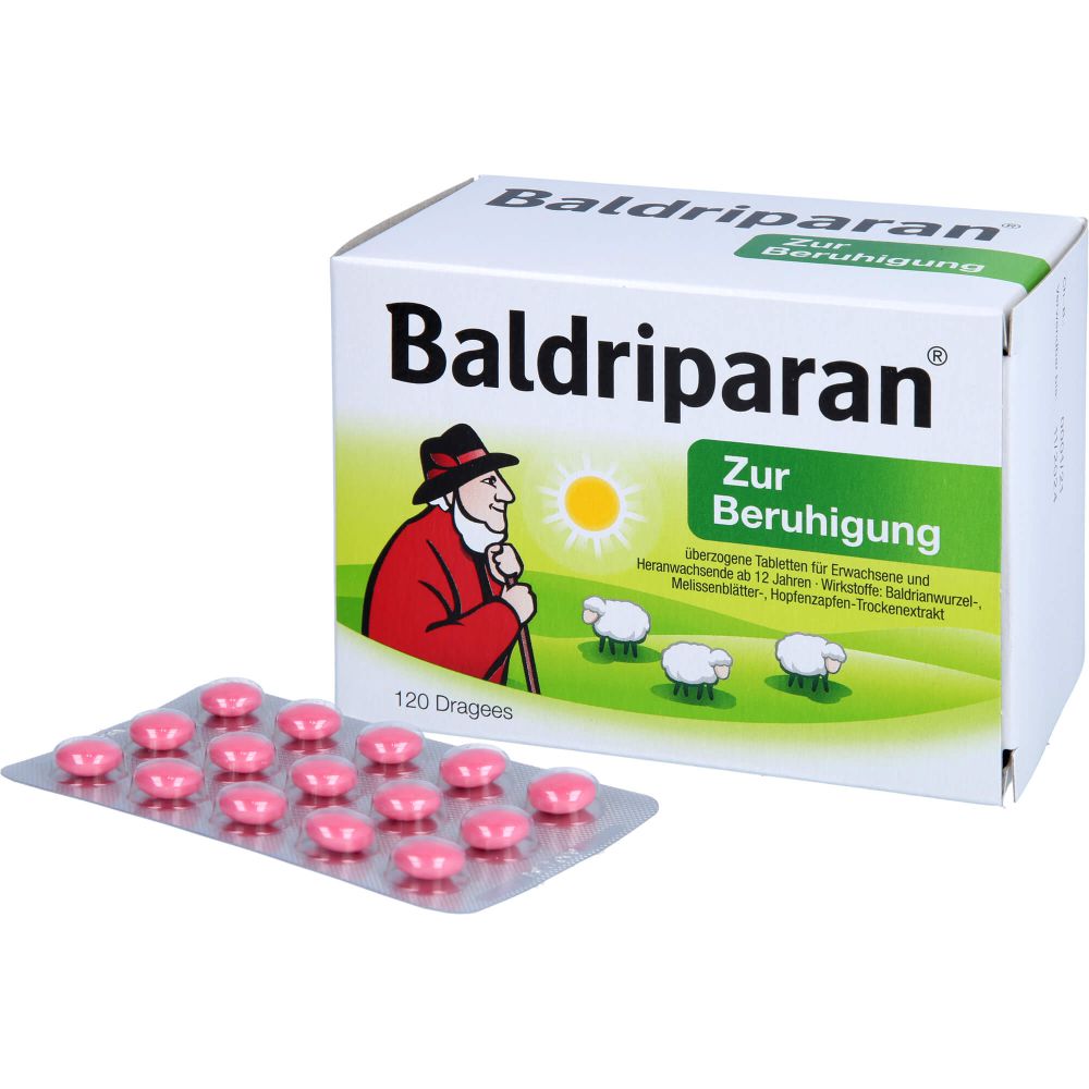 BALDRIPARAN zur Beruhigung überzogene Tabletten