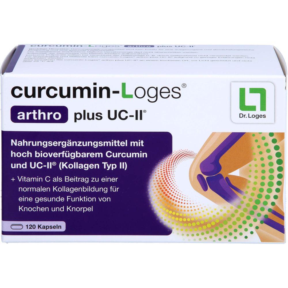 CURCUMIN-LOGES arthro plus UC-II Kapseln