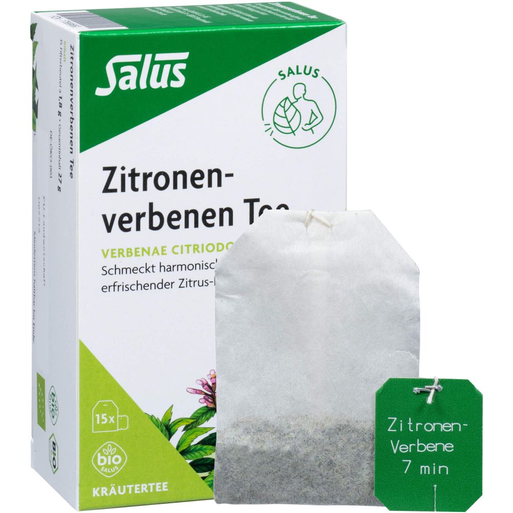 ZITRONENVERBENE Tee Bio Salus Filterbeutel