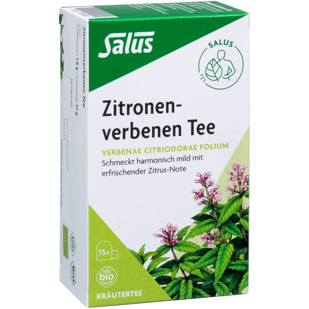 ZITRONENVERBENE Tee Bio Salus Filterbeutel