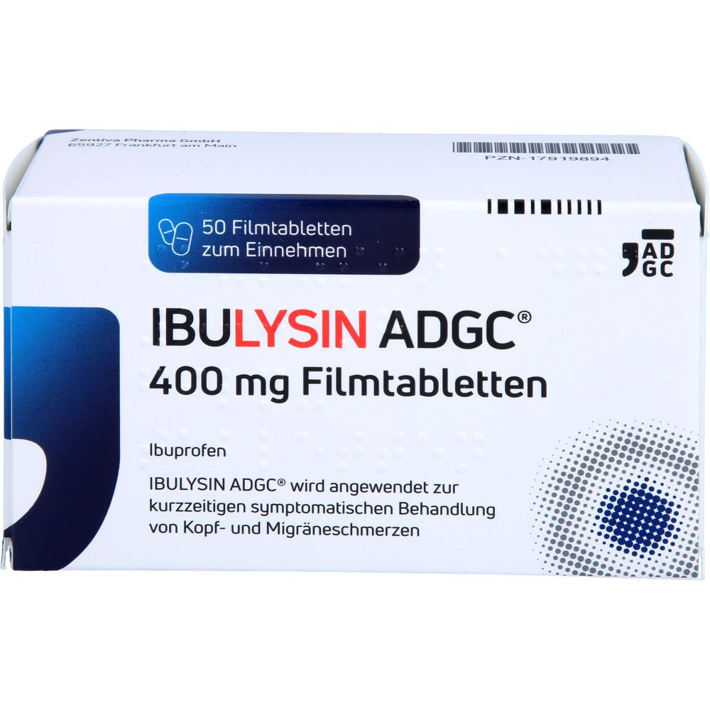 IBULYSIN ADGC 400 mg Filmtabletten