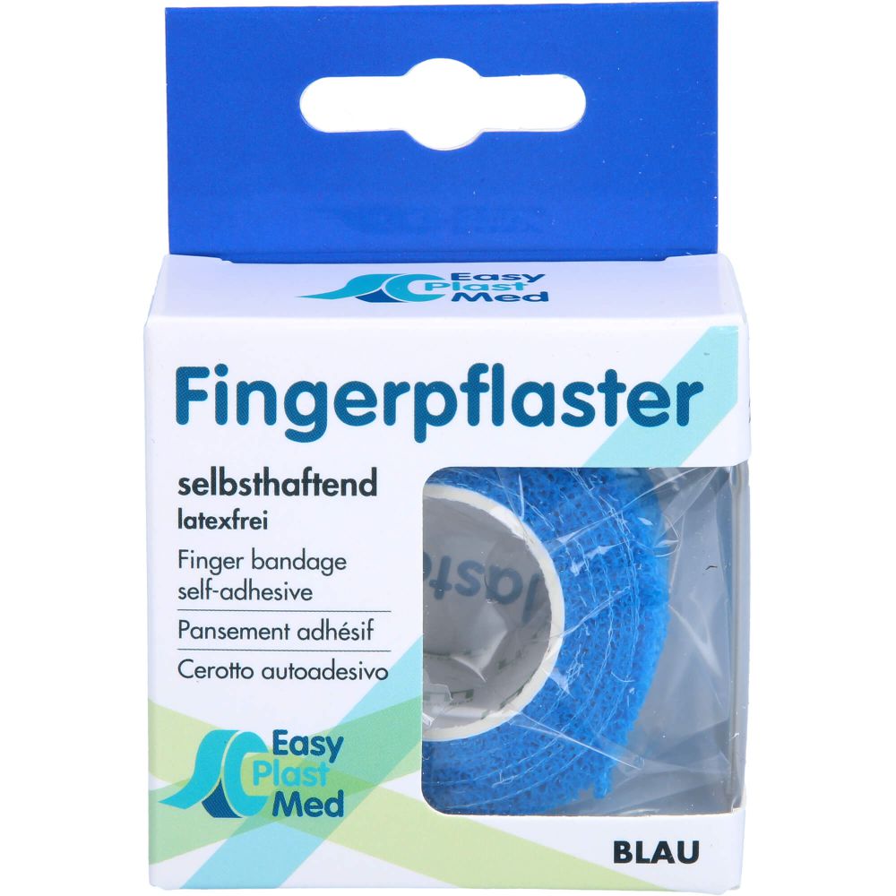 UM EASYPLAST Fingerpfl.selbsth.2,5cmx5m blau