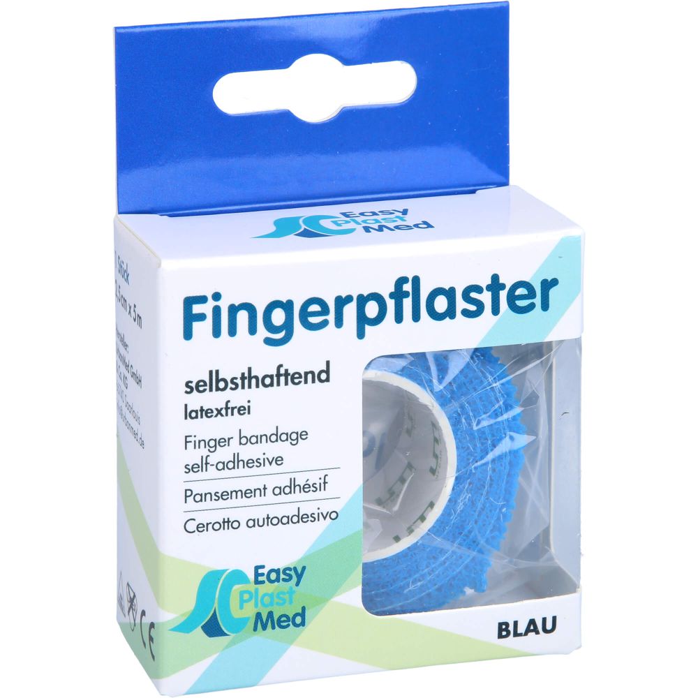 UM EASYPLAST Fingerpfl.selbsth.2,5cmx5m blau