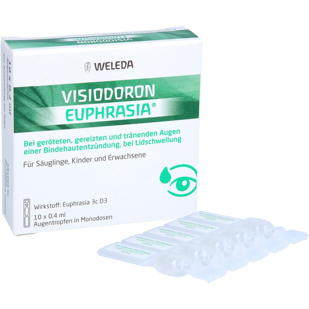 Weleda Visiodoron Euphrasia Augentropfen 4 ml