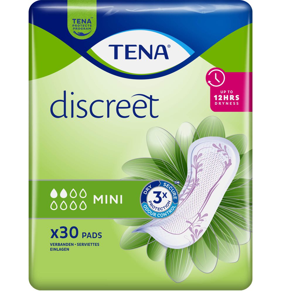 TENA DISCREET Inkontinenz Einlagen mini