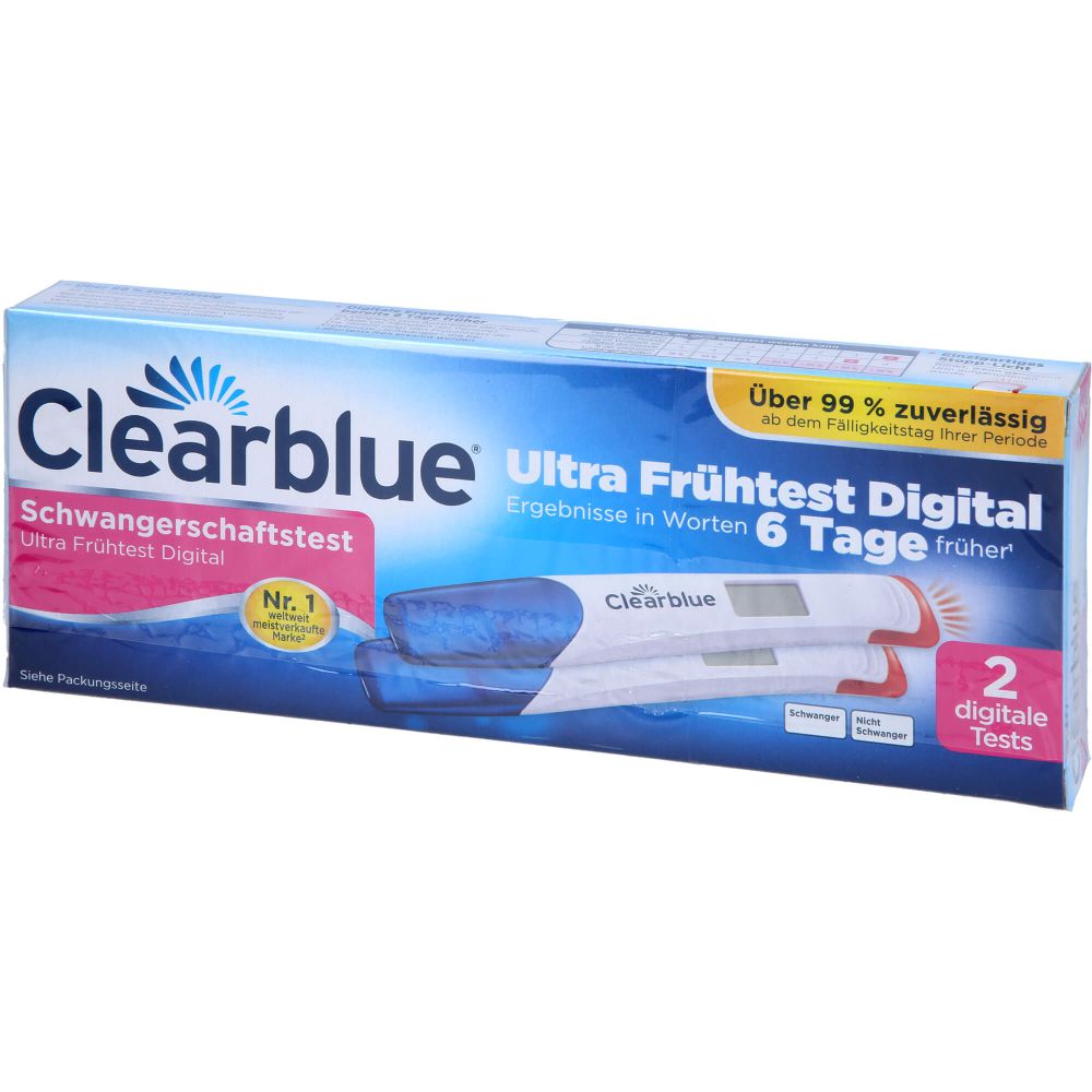 CLEARBLUE Schwangerschaftst.Ultra Frühtest digital