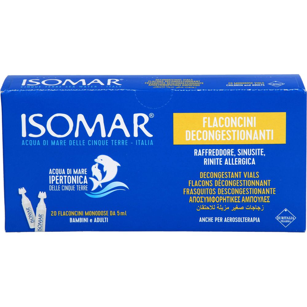 ISOMAR hypertone Meersalzlösung 3% Ampullen