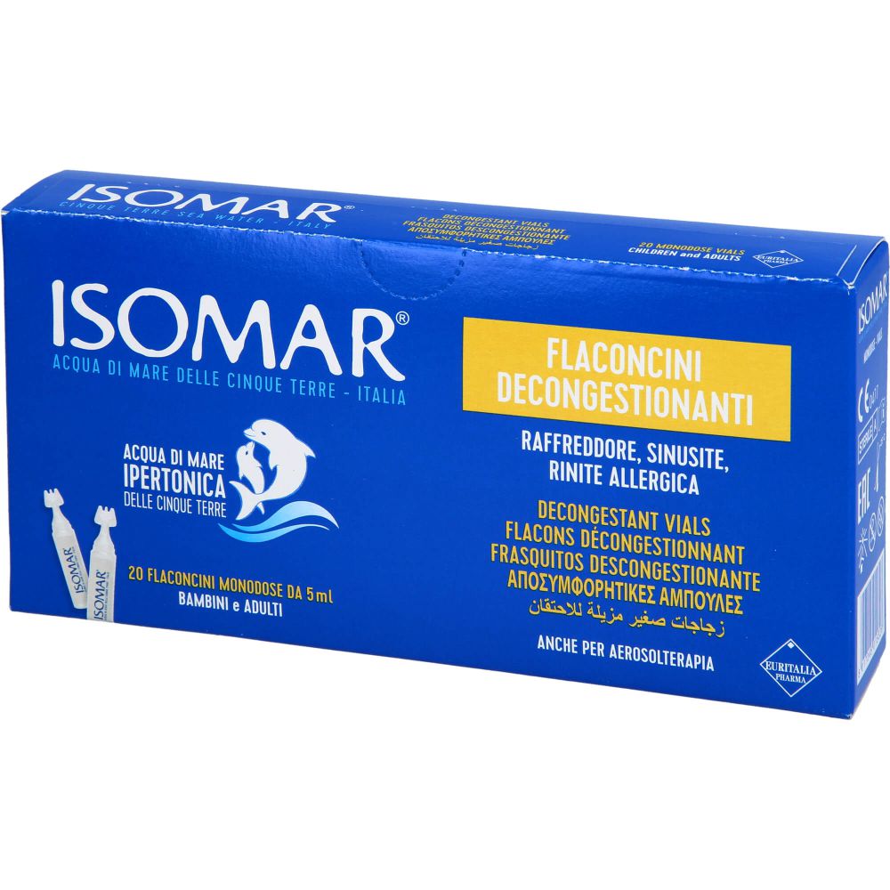 ISOMAR hypertone Meersalzlösung 3% Ampullen