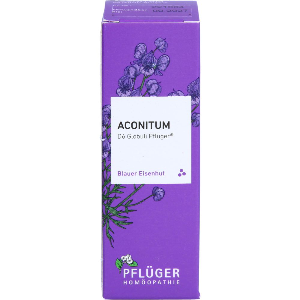 ACONITUM D 6 Globuli Pflüger Dosierspender