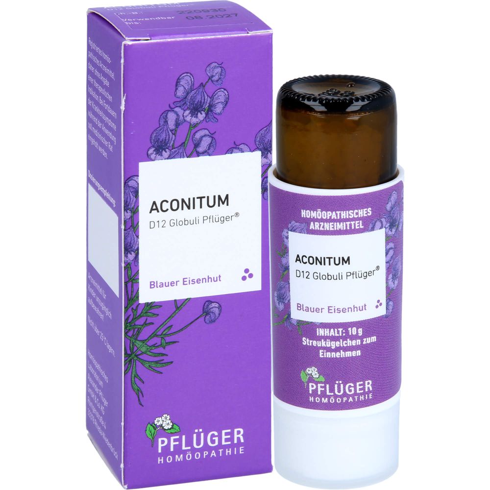 ACONITUM D 12 Globuli Pflüger Dosierspender