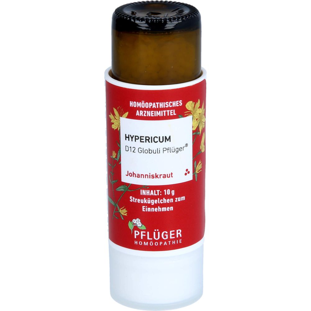 HYPERICUM D 12 Globuli Pflüger Dosierspender