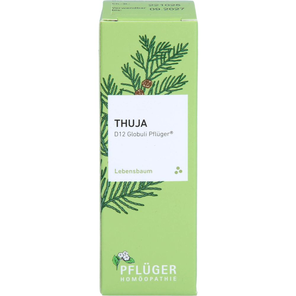 THUJA D 12 Globuli Pflüger Dosierspender