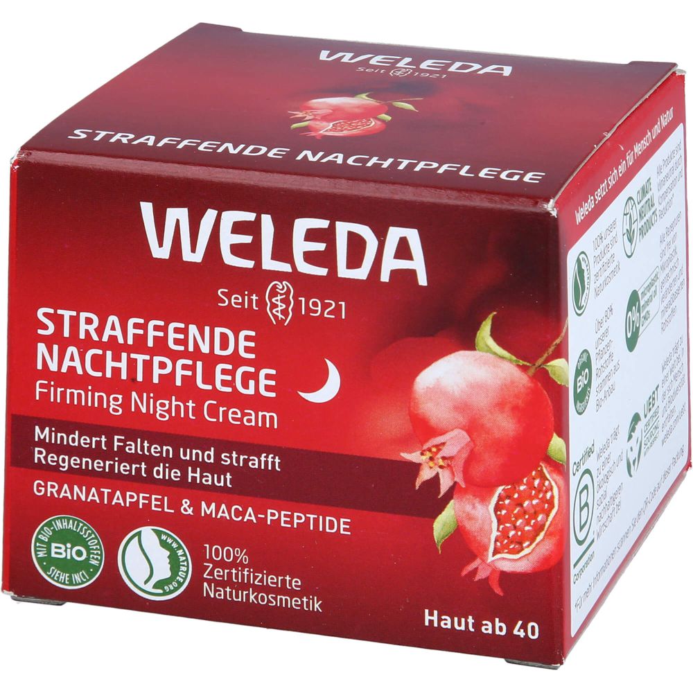 WELEDA straffende Nachtpflege Granatapfel & Maca