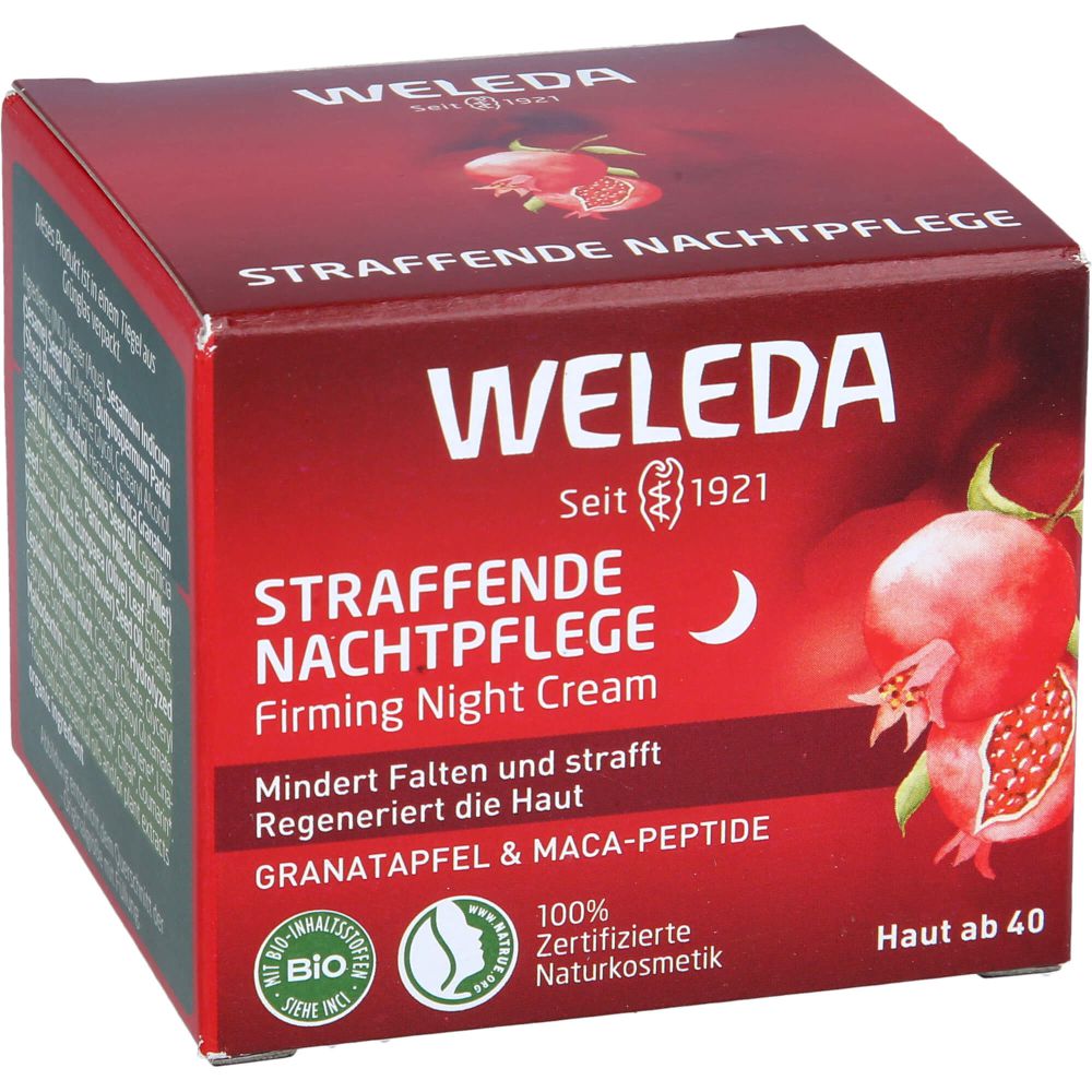 WELEDA straffende Nachtpflege Granatapfel & Maca