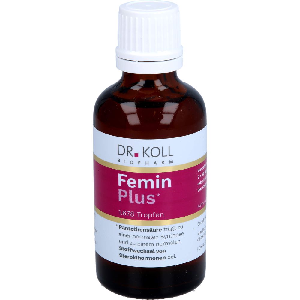 FEMIN PLUS Dr.Koll Gemmo Komplex Himb.Vit.B12 Tro.