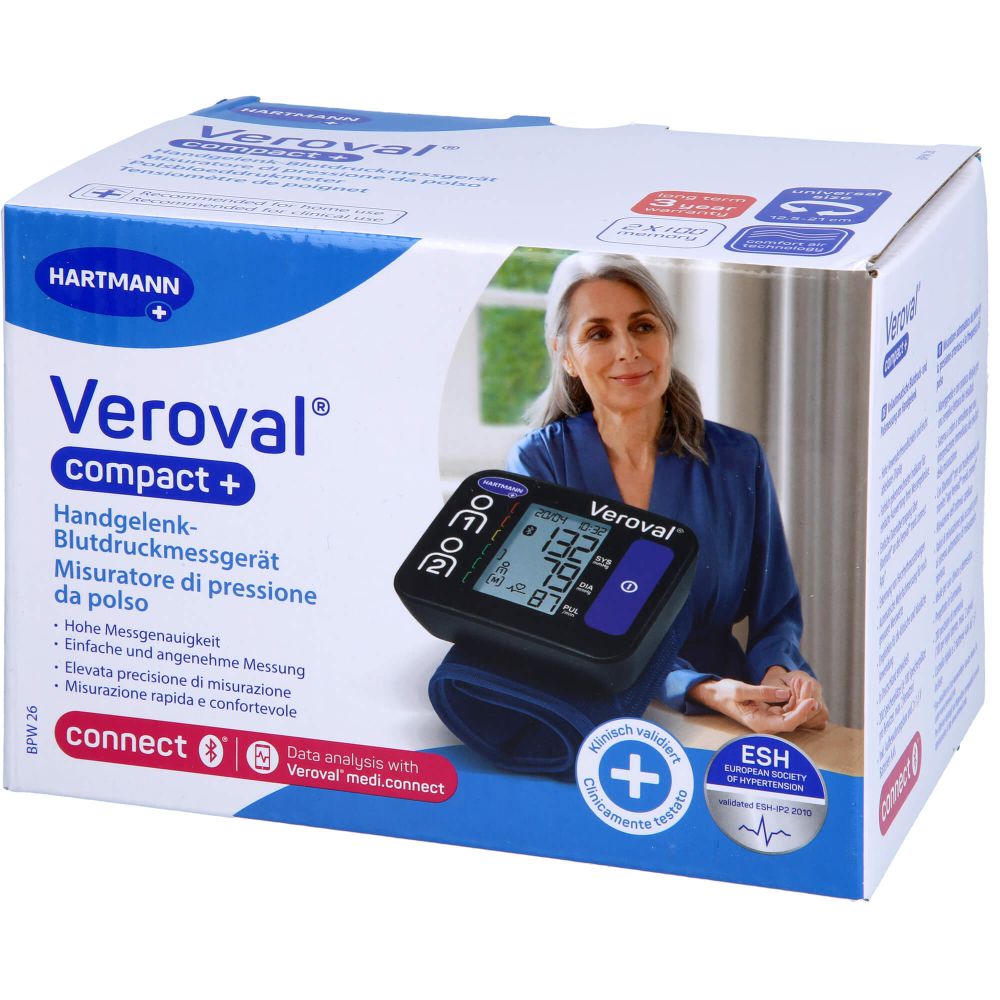 VEROVAL compact plus Handgelenk-Blutdruckmessgerät