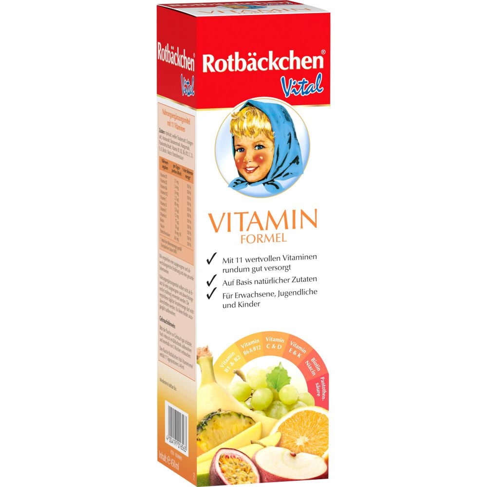 RABENHORST Rotbäckchen Vital Vitaminformel Saft