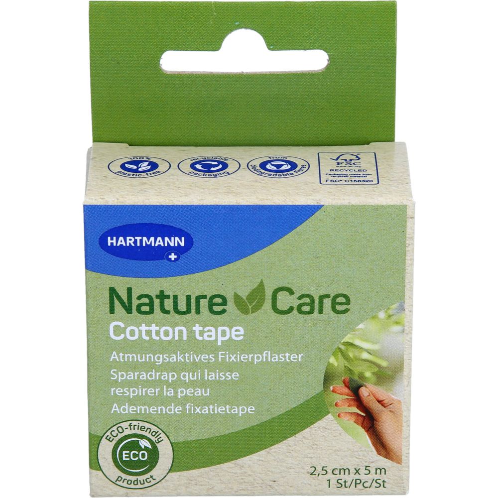 NATURE CARE Fixierpflaster 2,5 cmx5 m