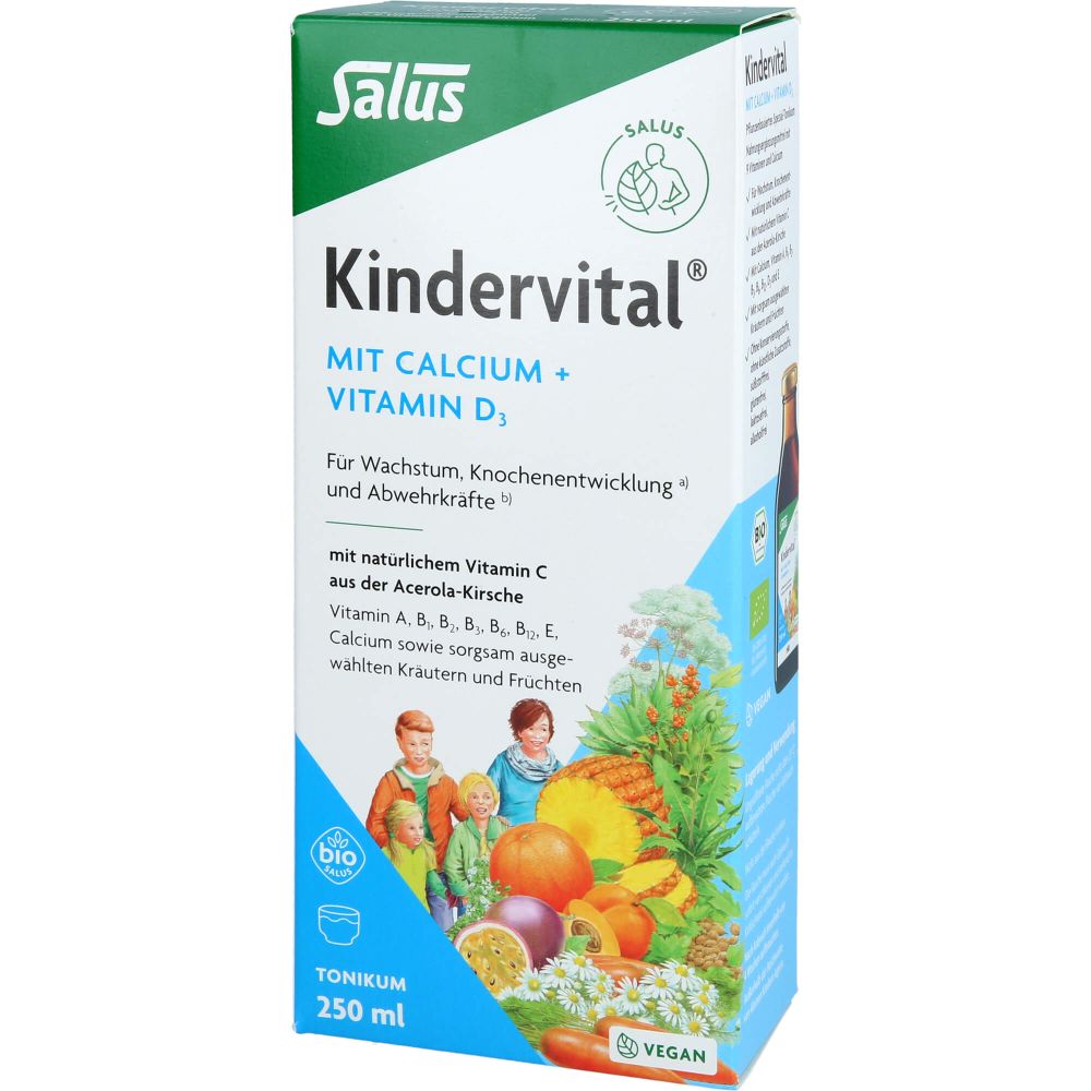 KINDERVITAL mit Calcium+D3 Tonikum Salus