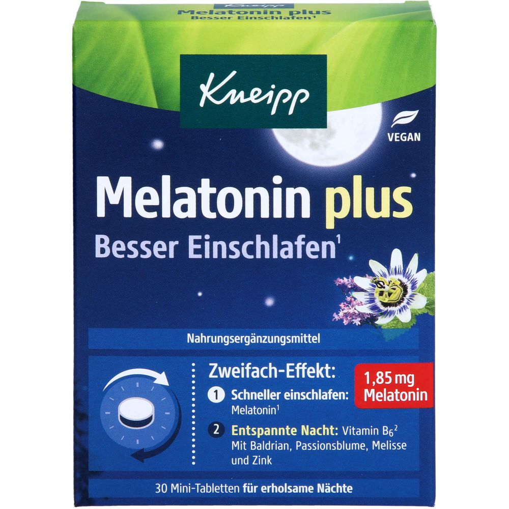 KNEIPP Melatonin plus 1,85 mg Tabletten