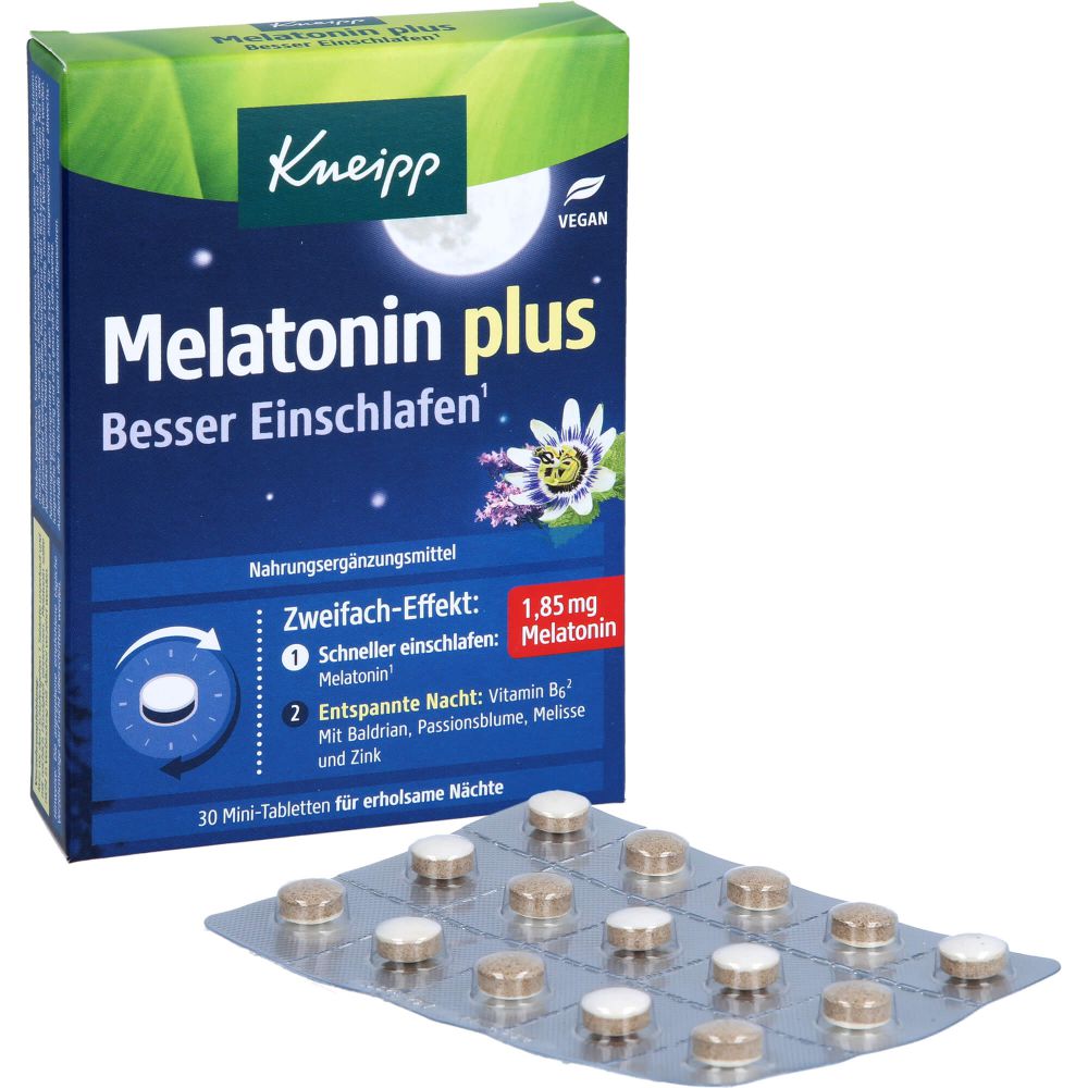 KNEIPP Melatonin plus 1,85 mg Tabletten