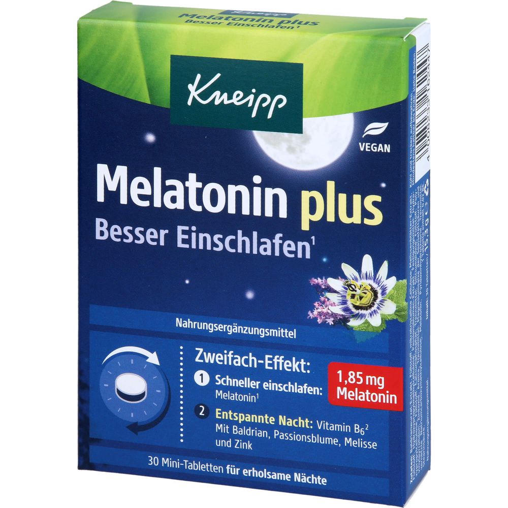 KNEIPP Melatonin plus 1,85 mg Tabletten