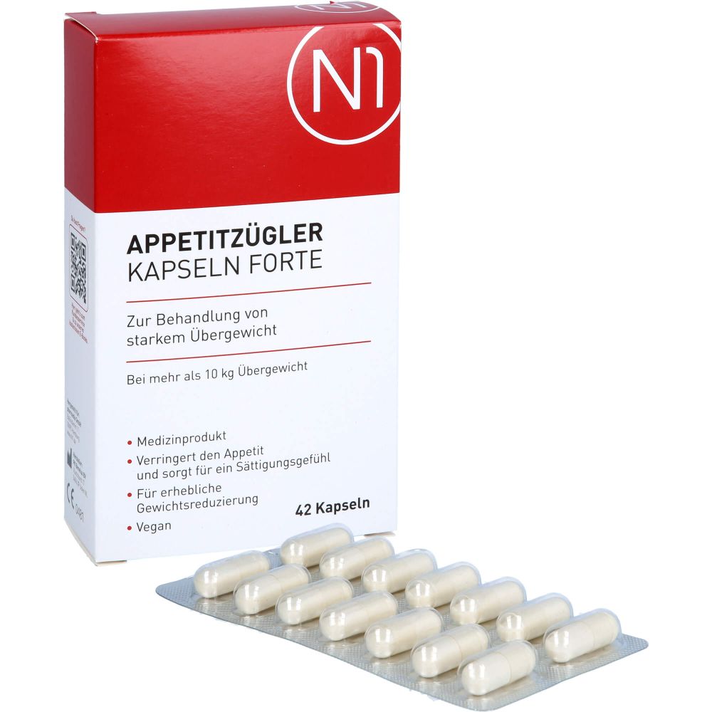 N1 Appetitzügler Kapseln forte