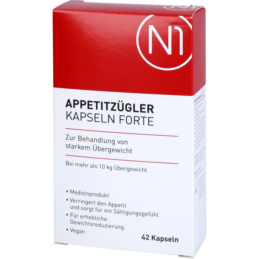 N1 Appetitzügler Kapseln forte