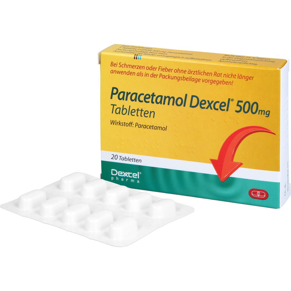 PARACETAMOL Dexcel 500 mg Tabletten