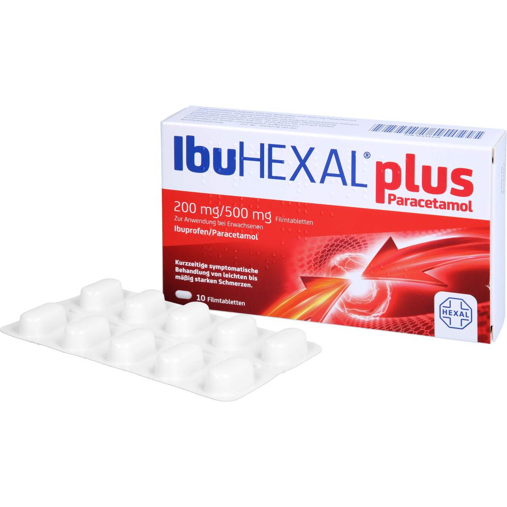 IBUHEXAL plus Paracetamol 200 mg/500 mg Filmtabl.