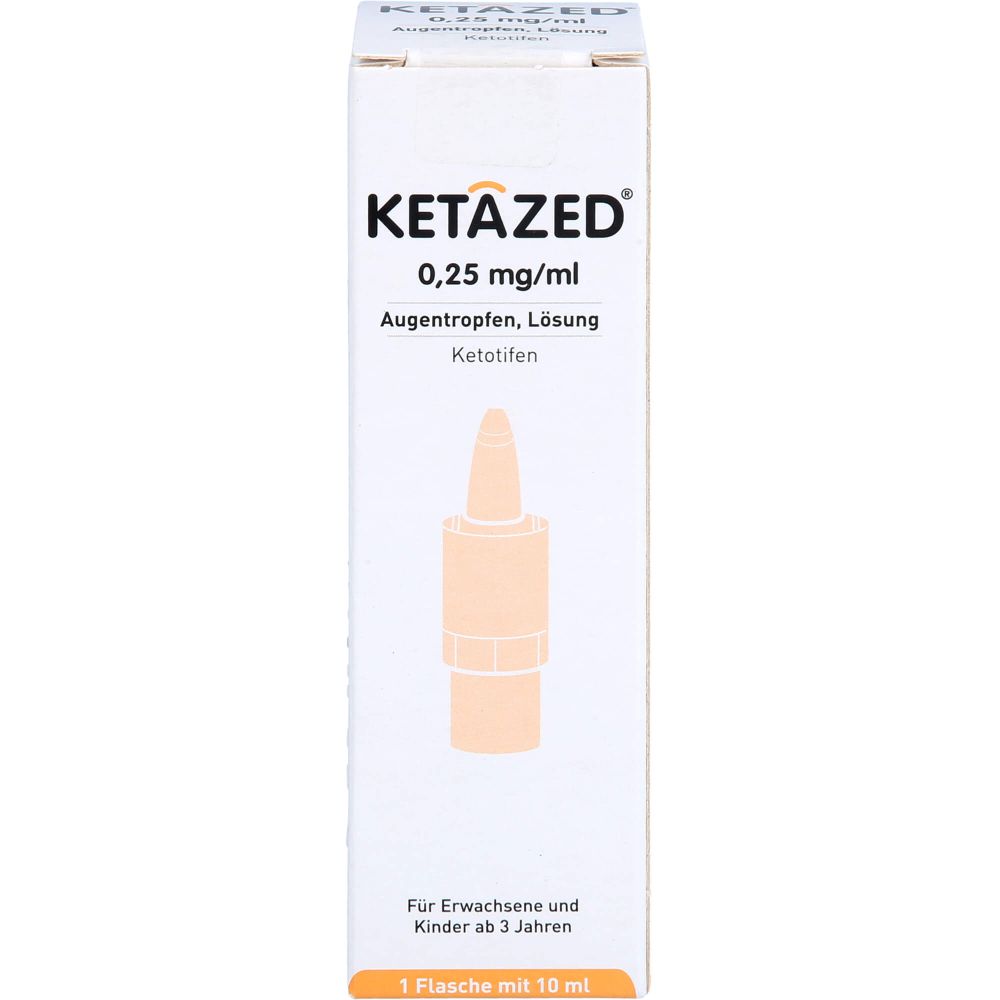 KETAZED 0,25 mg/ml Augentropfen Lösung