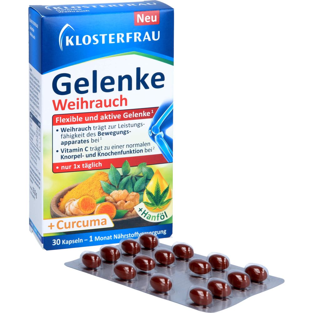 KLOSTERFRAU Gelenke Weihrauch Weichkapseln